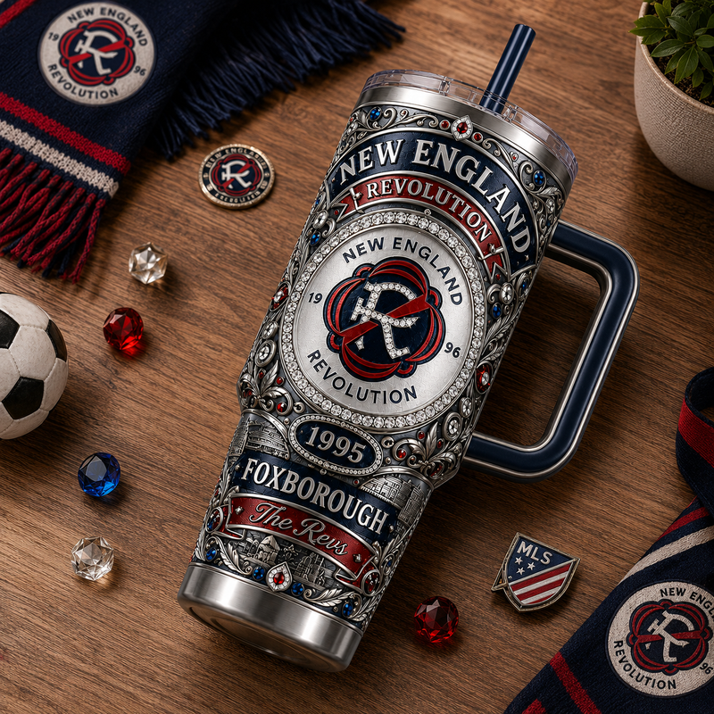 NE Crest Heritage - Engraved-Look Tumbler