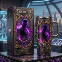 Quiet Menace - BP Violet Portrait Tumbler