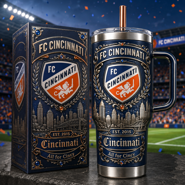 CIN Crest Heraldry - Navy and Ember Tumbler - main - mk-1408-1