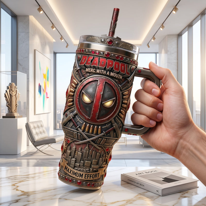 DP Maximum Effort - Ornate Emblem Tumbler
