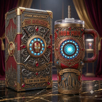 IM Arc Core Relief - Invincible Armor Tumbler
