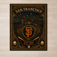 SF Heritage Emblem - A Study in Gold, Shadow and Symmetry