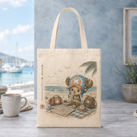 Seaside Rest - Chopper's Quiet Picnic Graphic Tote