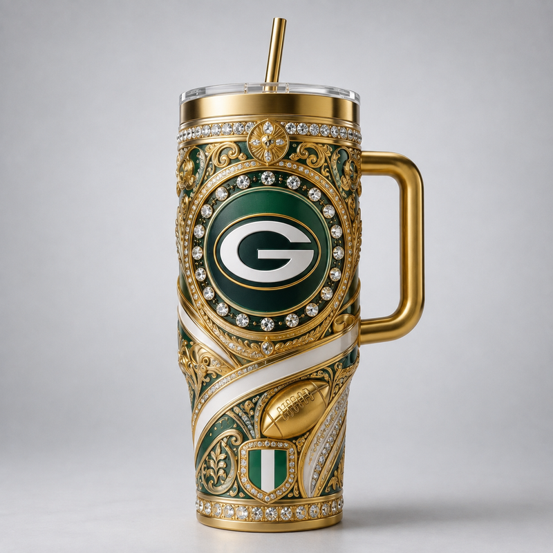 Gilded Pride - GB Baroque Emblem Tumbler