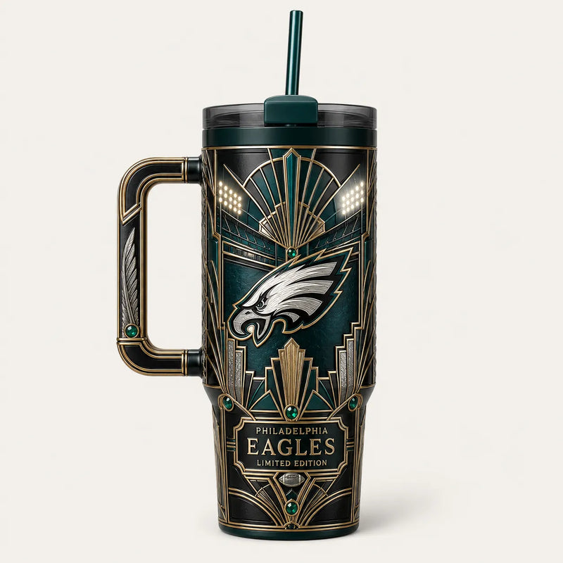 Deco Ascendant - PHI Emerald Emblem Tumbler