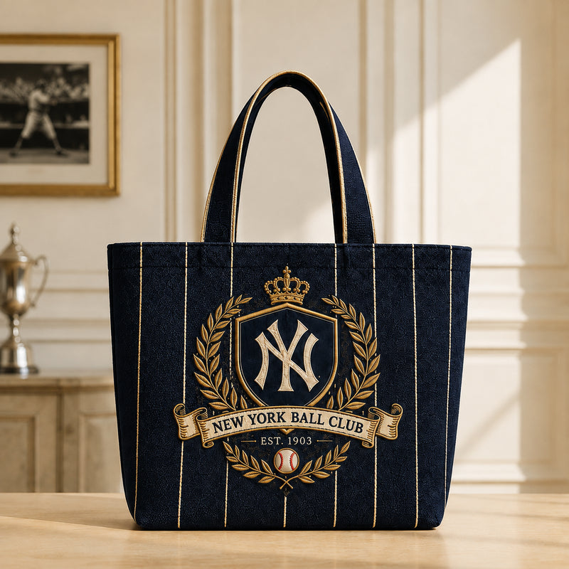 NYY Heritage Crest - Navy, Gold and the Pinstripe Tradition