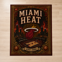 MIA Vintage Emblem - Ornamental Poster Rug