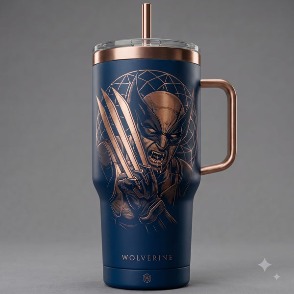 WL Copper Etch - Claw, Snarl and Geometric Halo - main