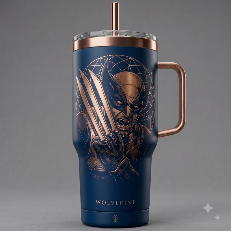 WL Copper Etch - Claw, Snarl and Geometric Halo