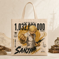 Dead or Alive - Sanji Bounty Poster Statement Tote