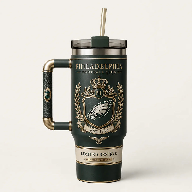 Green and Gilt - PHI Heraldic Crest Tumbler