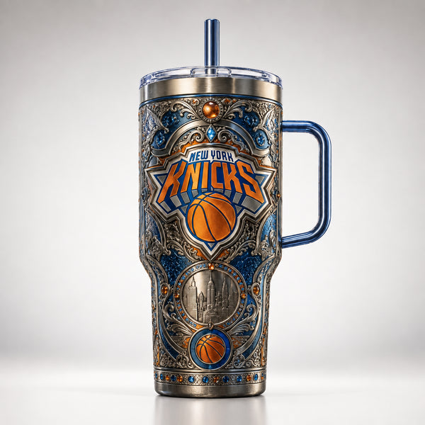 NYK Ornate Crest - Baroque Filigree Tumbler - main
