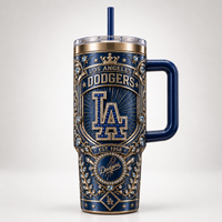 LAD Crown and Crest - Jeweled Heraldry Tumbler