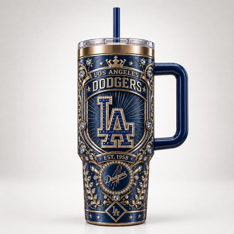 LAD Crown and Crest - Jeweled Heraldry Tumbler