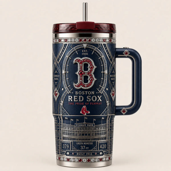BOS Navy Heraldry - Fenway in Engraved Stillness - main