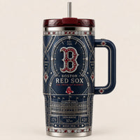 BOS Navy Heraldry - Fenway in Engraved Stillness