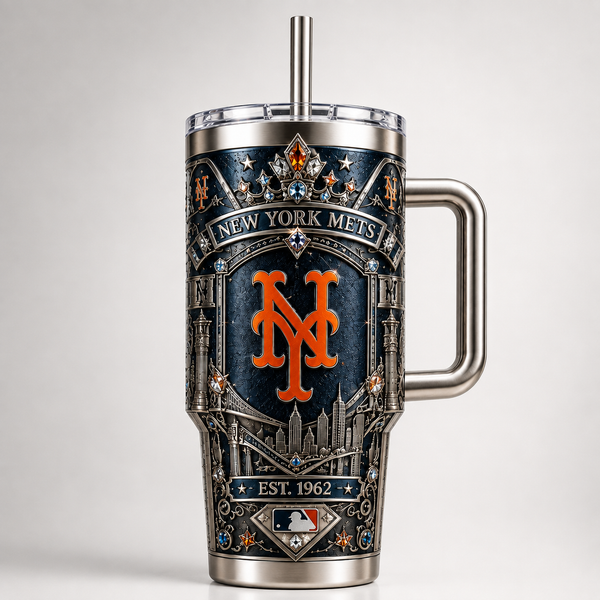 NYM Heraldic Skyline - Ornamental Relief Tumbler - main