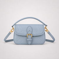LV Pale Blue Monogram - A Study in Quiet Elegance