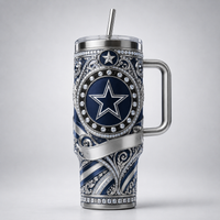 Midnight Regalia - DAL Star Medallion Tumbler
