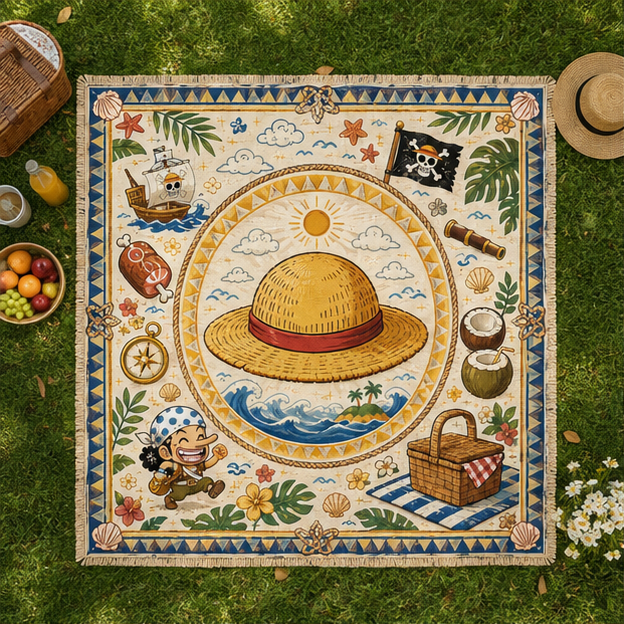 Straw Hat Horizon - Centered Medallion Adventure Rug