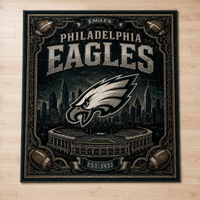 PHI Heritage Emblem - Bordered Vintage Statement Rug