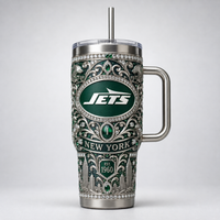 NYJ Emblem Tumbler - Ornament, Skyline and Quiet Prestige