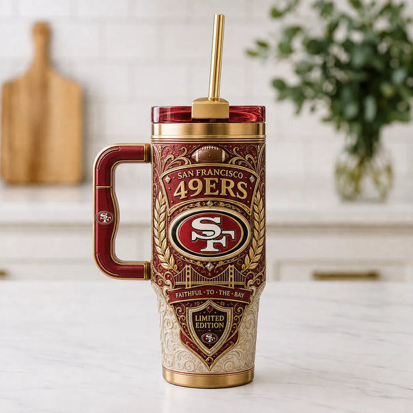 SF Gold Crest Heraldry Tumbler - main