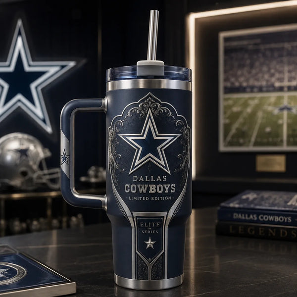 DAL Star Emblem - Navy Field, Silver Line - main