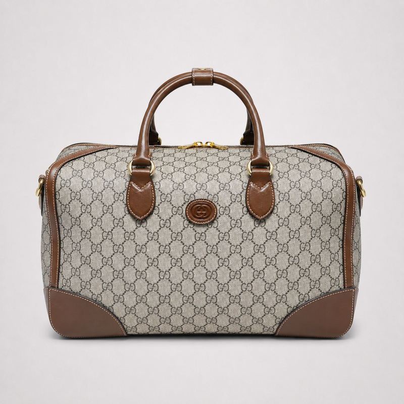 GC Monogram Grid - Quiet Confidence Handbag