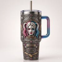 HQ Puddin - Ornate Relief Portrait Tumbler