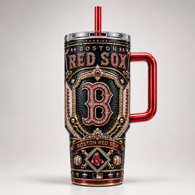 Navy Heraldry - BOS Jeweled Crest Tumbler