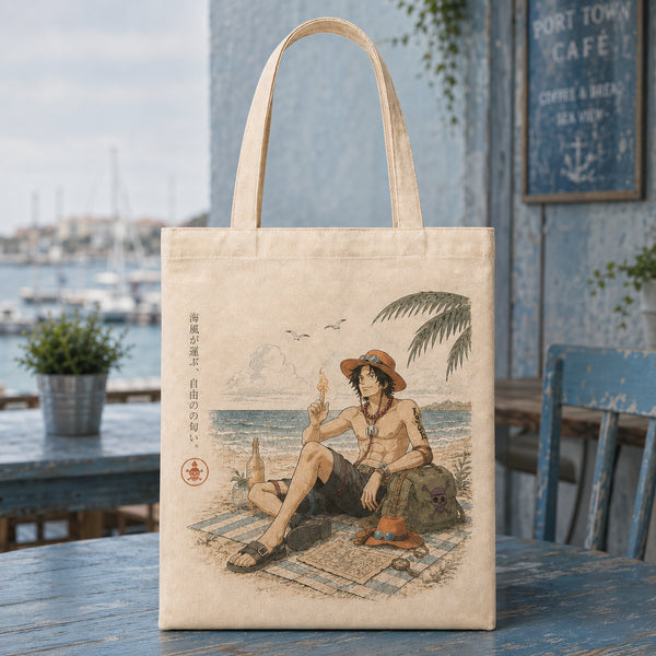 The Sea Breeze Carries Freedom - Ace Beach Rest Tote - main