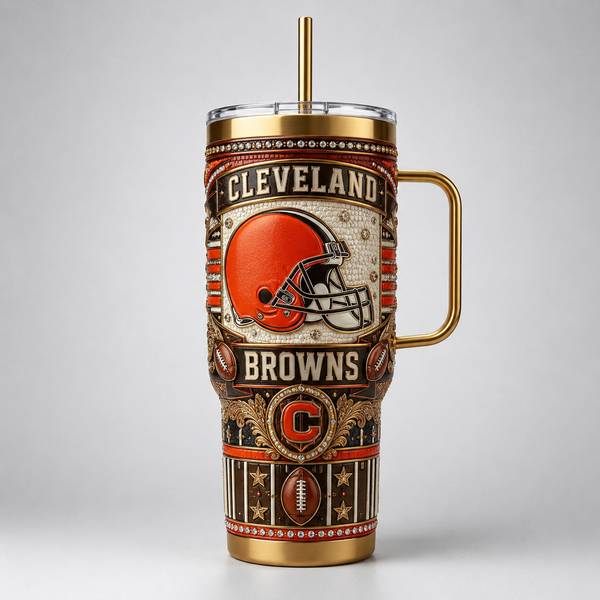 CLE Helmet Crest - Ornamental Heritage Tumbler - main
