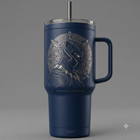 BP Obsidian Crest - Wakanda Forever Tumbler