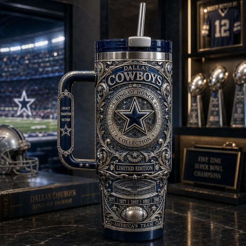 DAL Ring of Honor - Heraldic Filigree Tumbler