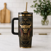 CHI Deco Emblem - Gold Linework and Skyline Tumbler