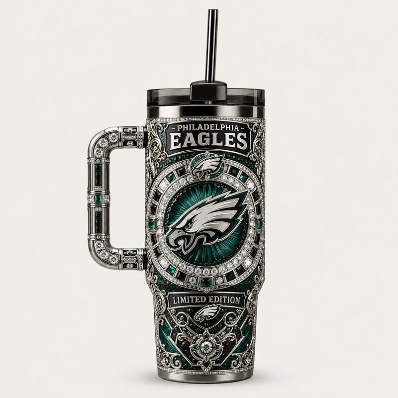 PHI Jewelled Crest - An Editorial Study in Emerald and Silver