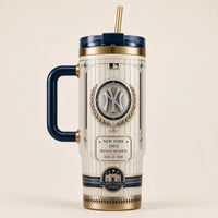 NYY Pinstripe Heritage - A Study in Cream, Navy and Gold