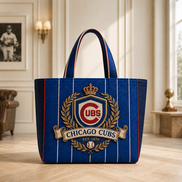 CHC Heritage Crest - Pinstripe Emblem Statement Tote - main