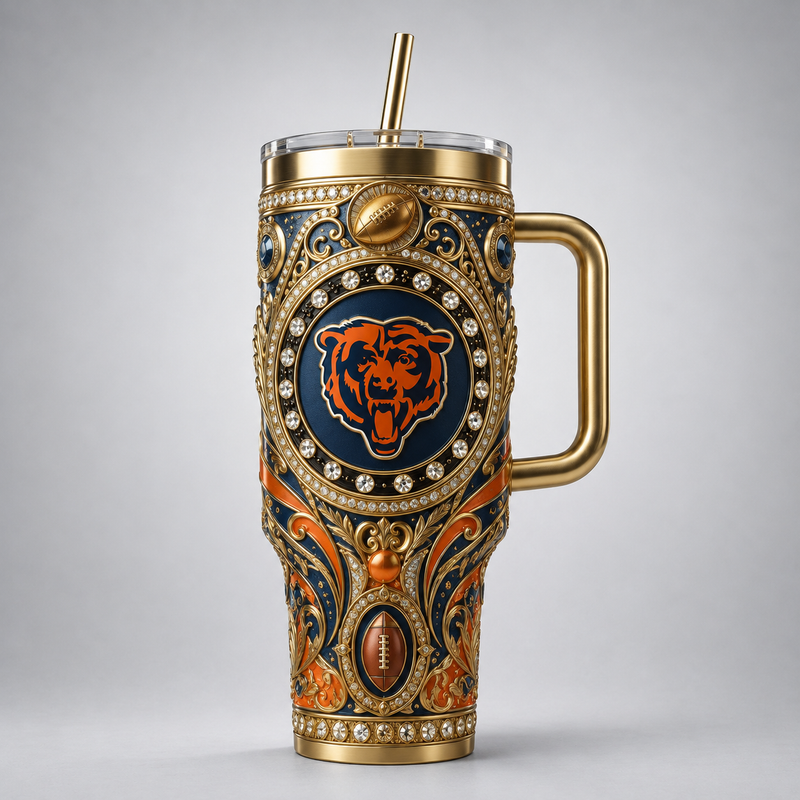 Gilded Crest - CHI Ornate Medallion Tumbler