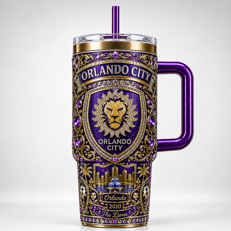 ORL Lion Crest - Jewelled Heraldry Tumbler