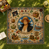Honor, Loyalty, Freedom - Shanks Central Medallion Rug
