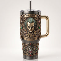 Prince of Chaos - JK Bronze Relief Medallion Tumbler