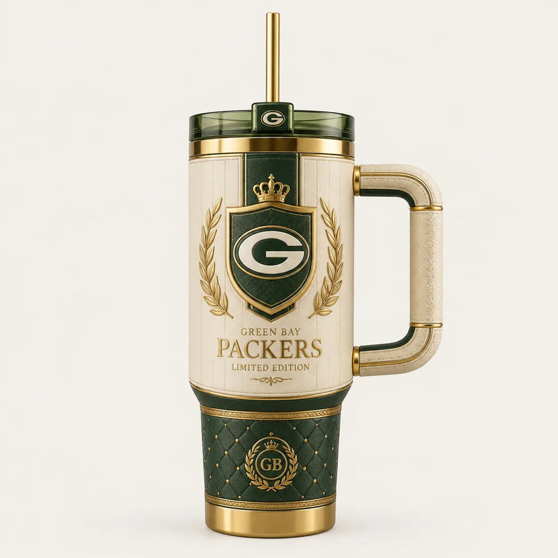 GB Crest Heraldry - Ivory and Forest Tumbler