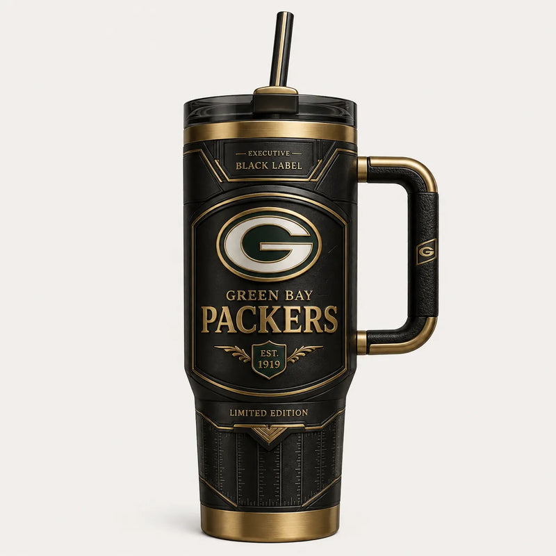 GB Black Label Crest - Editorial Drinkware Statement