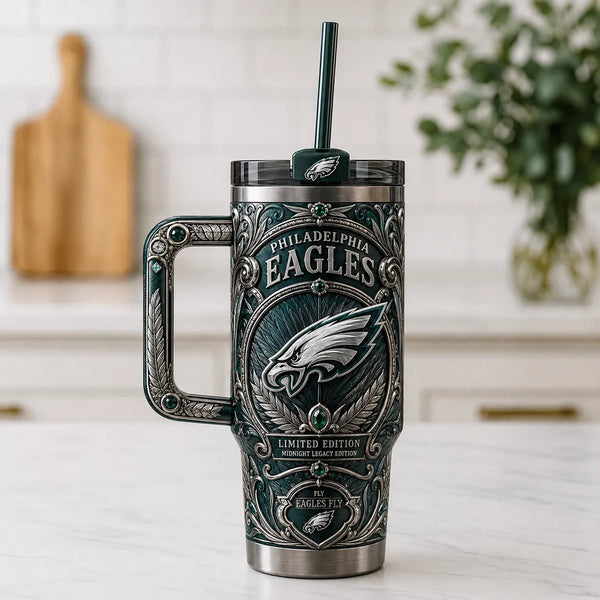 Midnight Crest - PHI Ornate Heraldry Tumbler - main