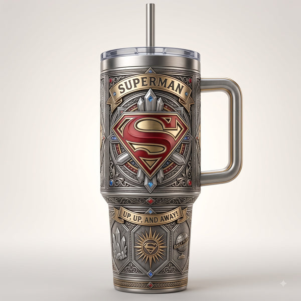 SP Crest Relief - Engraved Heraldry Tumbler - main