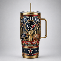 Navy and Gilt Order - HOU Pride Collage Tumbler