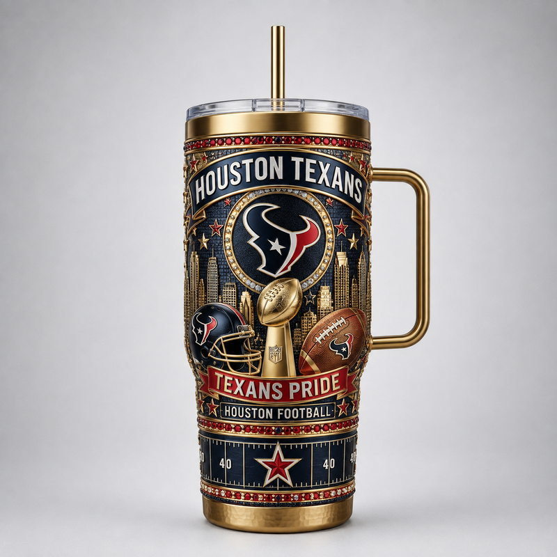 Navy and Gilt Order - HOU Pride Collage Tumbler