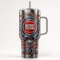 DET Ornament Relief - Symmetry, Emblem and Silver Filigree Tumbler
